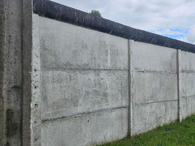 Old border fortifications between the former GDR and FRG in Schöningen, Lower Saxony A stretch of the old 'iron curtain'